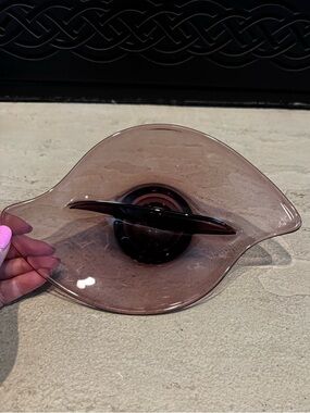 MCM Viking Amethyst Glass With Central Divider